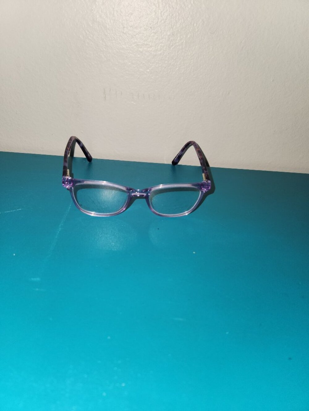 Kids Purple Eyeglass Frames HY1004 Violet 46-16-130 Less Than 1 Year Old